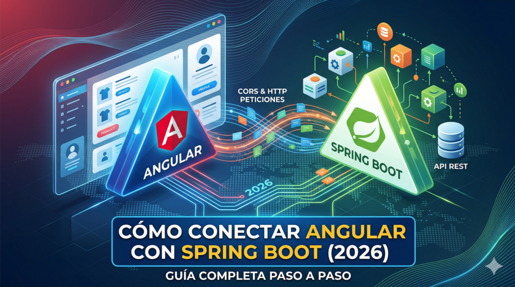 Conectar Angular con Spring Boot: guía paso a paso 2026